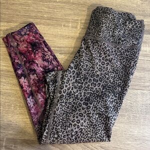 Leopard flexure leggings